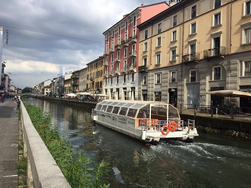 Lovelyloft - Alzaia Naviglio Mediolan Apartament